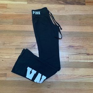 PINK BLACK & WHITE PANTS